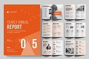 Annual Report Layout, a Brochure Template by ContestDesign (Thumbnail 1 of 3)