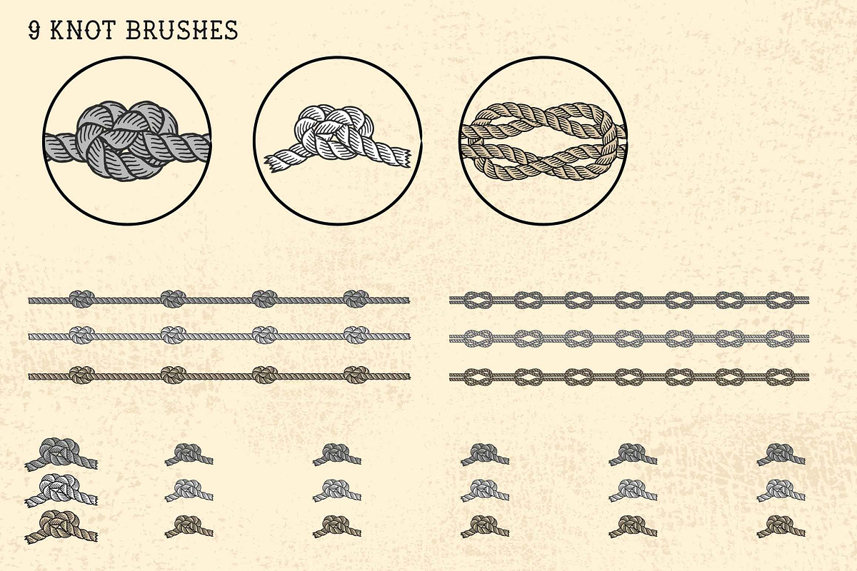 Sailor Mate´s Rope Brush Collection, a Brush Add-On by BAD TASTE (Photo 14 of 20)