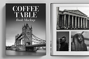Coffee Table Book Mockup - 9 views, a Books & Magazine Mockup by Illusiongraphic (Thumbnail 23 of 25)