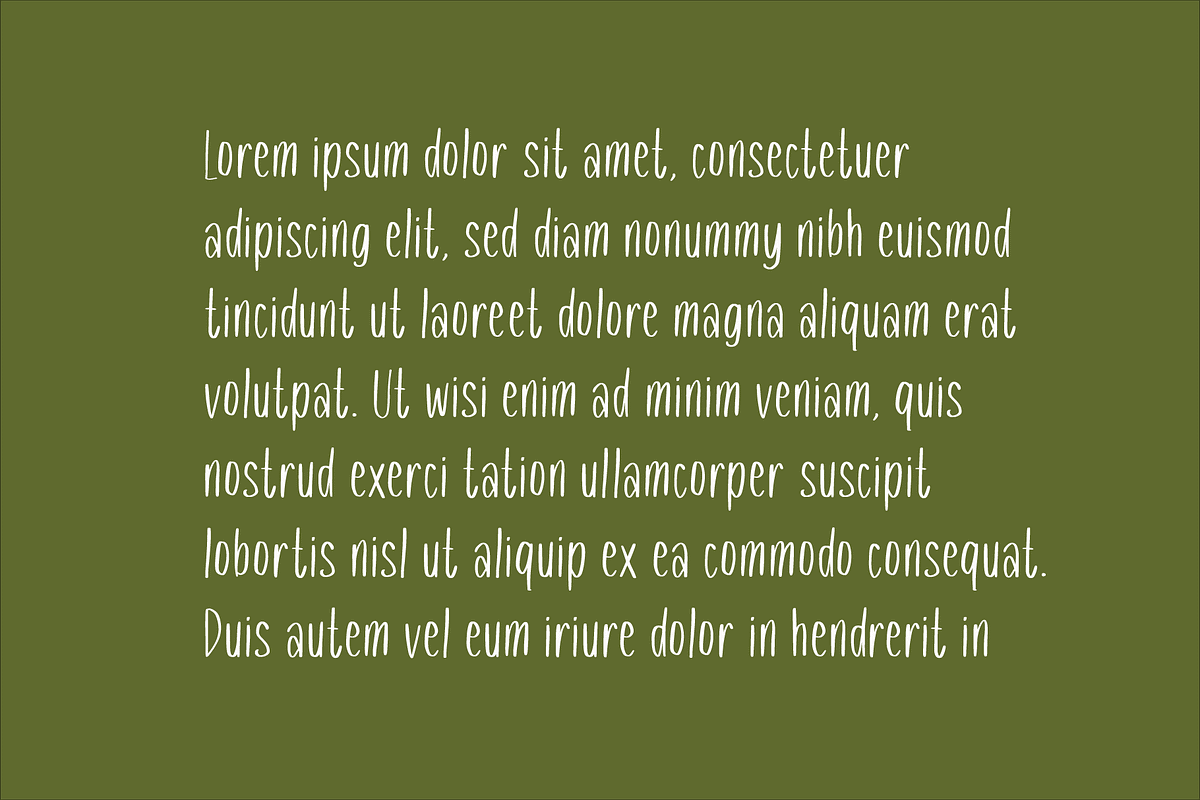 Manoke, a Handwritten Font by Design House (Photo 2 of 3)