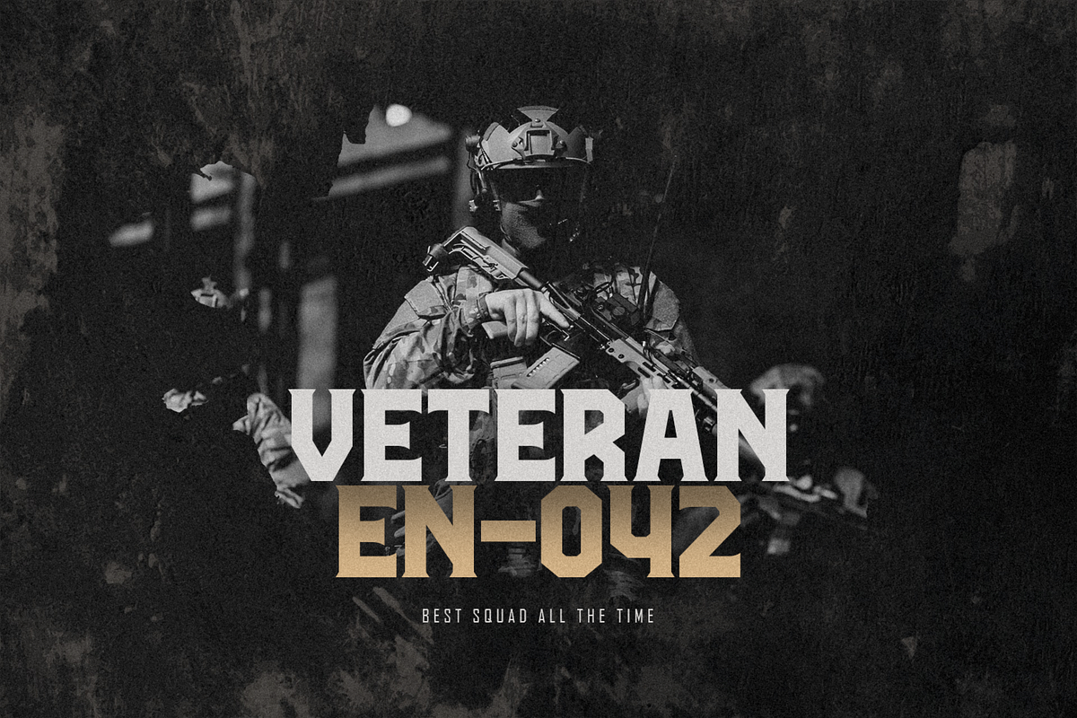 Black Corps - Military Serif Font, a Serif Font by Pixesia Studio (Photo 5 of 15)