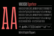 Ultra Condensed Duo Font - Wackers, a Serif Font by Font Liner (Thumbnail 10 of 10)