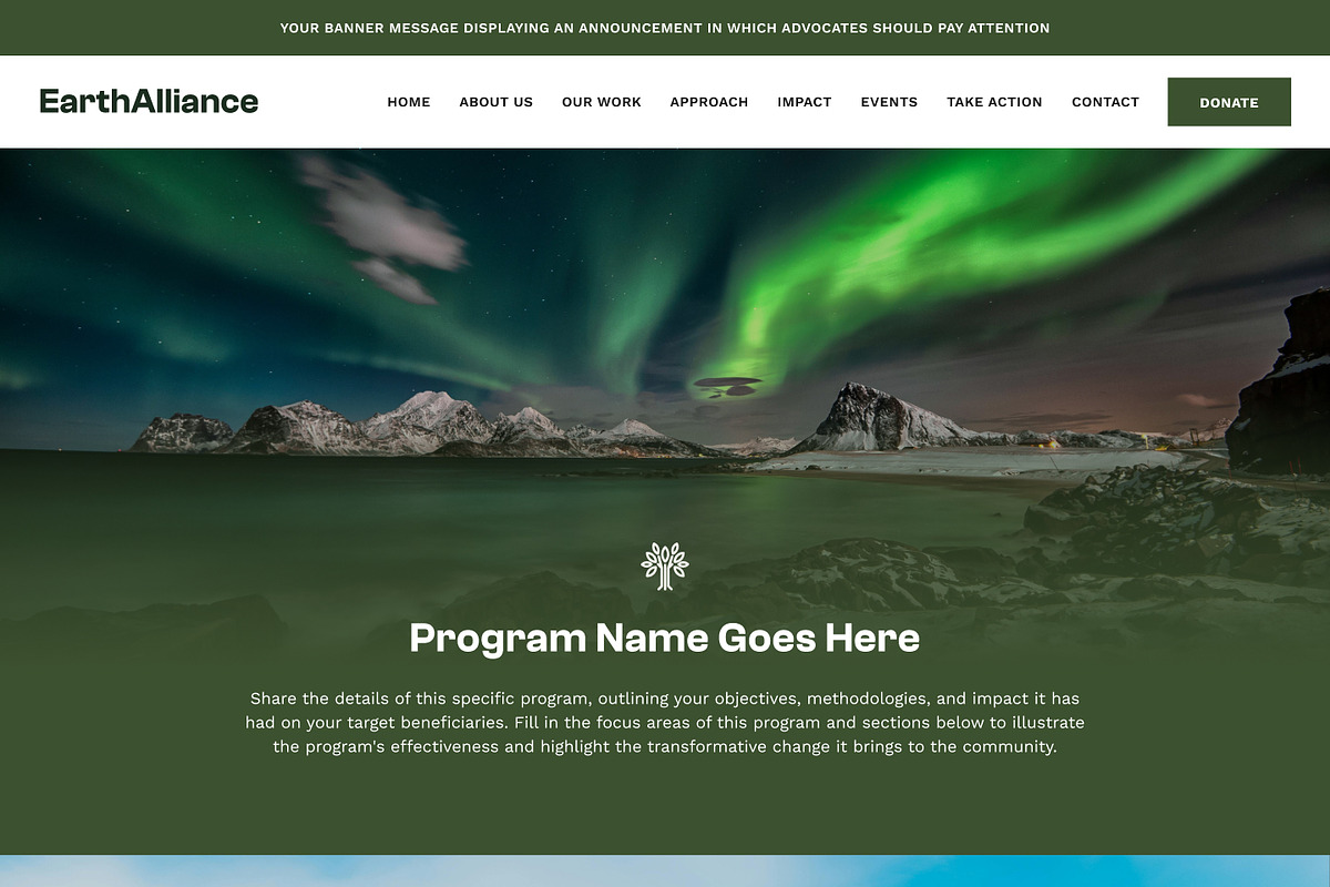 Environment Showit Website Template, a WordPress Template by Studio Humankind (Photo 17 of 20)