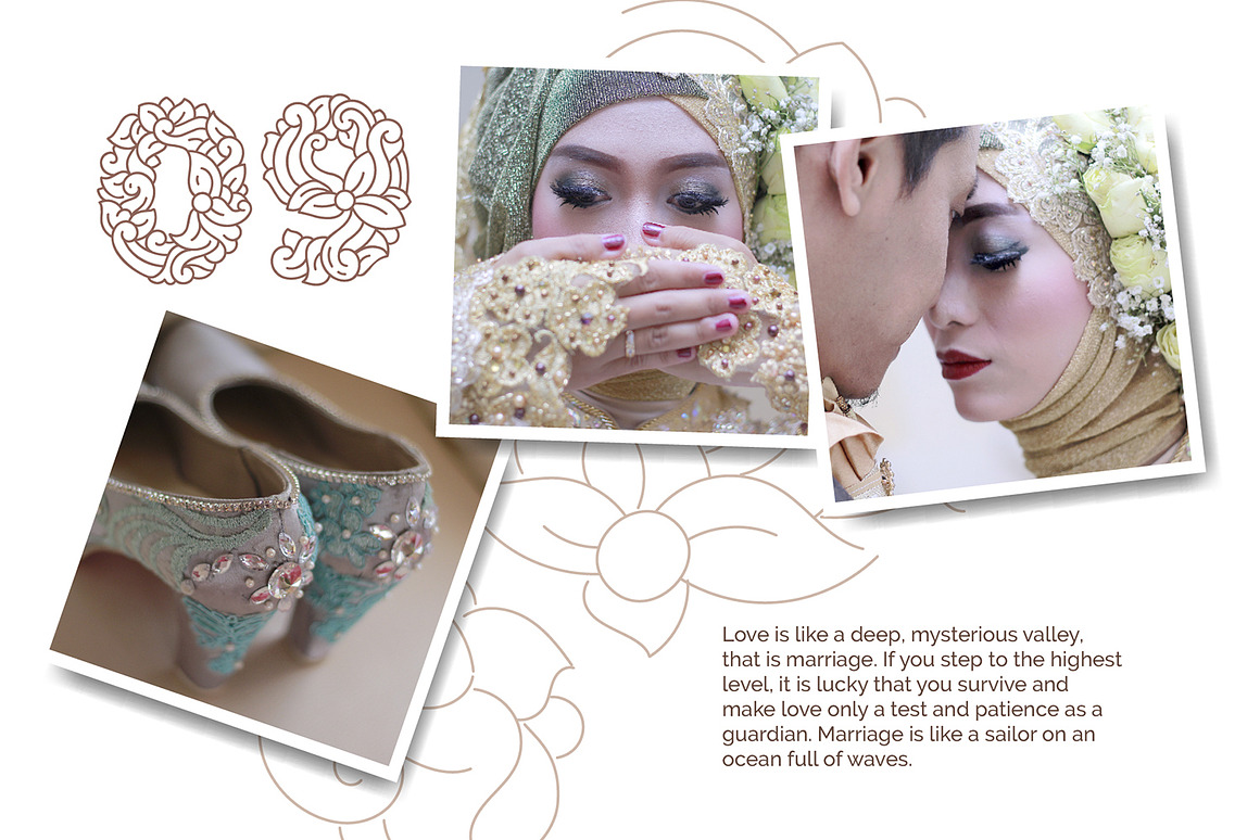 Batik Jawa Modern Decorative Font, a Font by Dicubit (Photo 5 of 12)