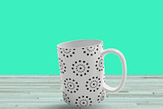 black & white dots patterns, a Pattern Graphic by designbydi (Thumbnail 4 of 14)