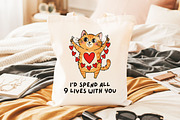 Valentine Cat PNG Bundle, a Graphic by GlitterCraft (Thumbnail 58 of 101)