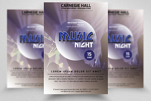Music Night Party Flyer