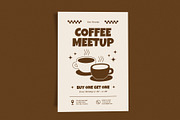 Coffee Meet Up Brown, a Flyer Template by Me55enjah Design (Thumbnail 2 of 4)