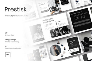 Business Keynote Template, a Presentation Template by Dens Creative Studio