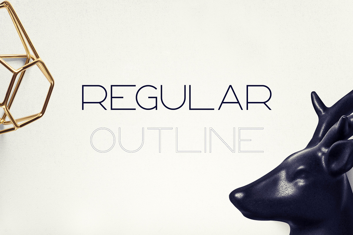 Bosnia - Sans Serif font | 2 styles preview 2