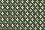 Golden Holiday Season Patterns, a Pattern Graphic by Blixa 6 Studios (Thumbnail 4 of 6)
