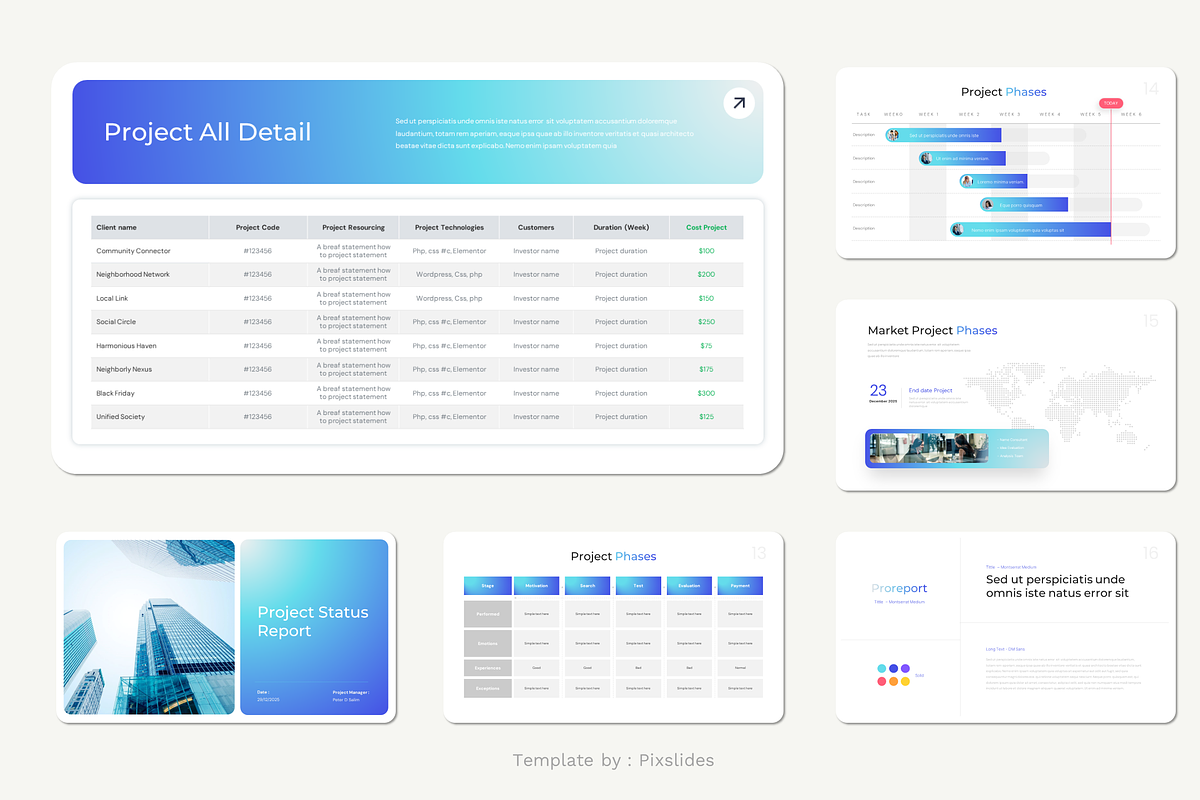 Project Status Report Keynote, a Presentation Template by Pixslides (Photo 4 of 4)