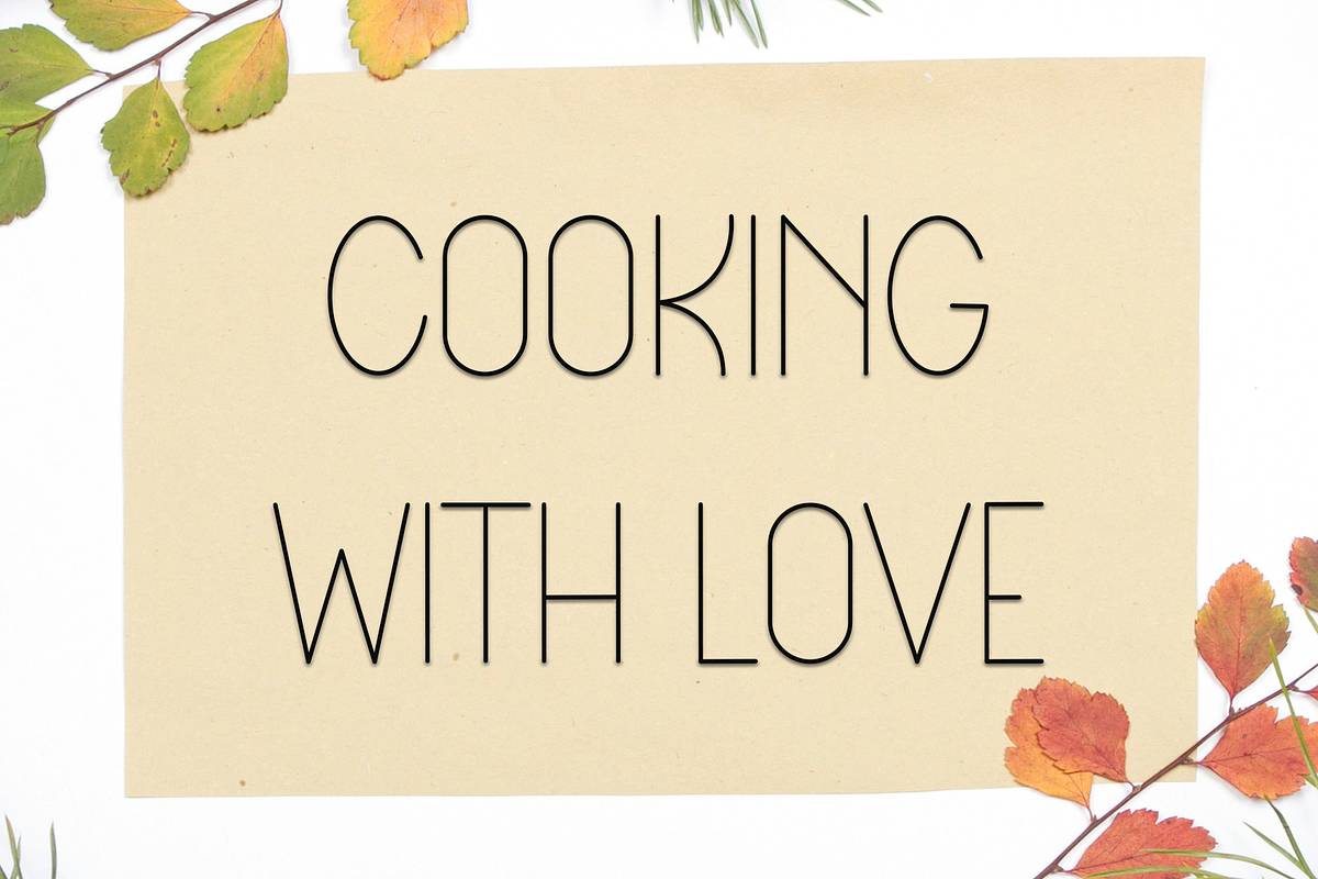 Valentine Minimalist, a Sans Serif Font by InermediaSTUDIO (Photo 4 of 7)