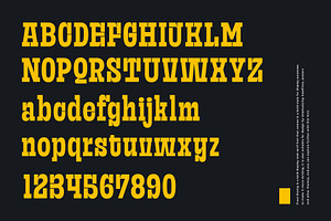 Frust Stonig - Inktrap Slab Serif