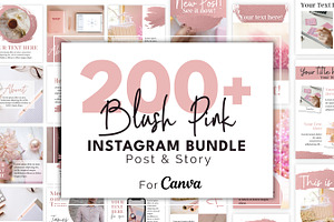 Blush Pink Instagram Template