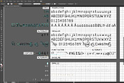 Simpl-eX [Sans Serif Font+Grid+TPL], a Sans Serif Font by 103cia (Thumbnail 4 of 5)