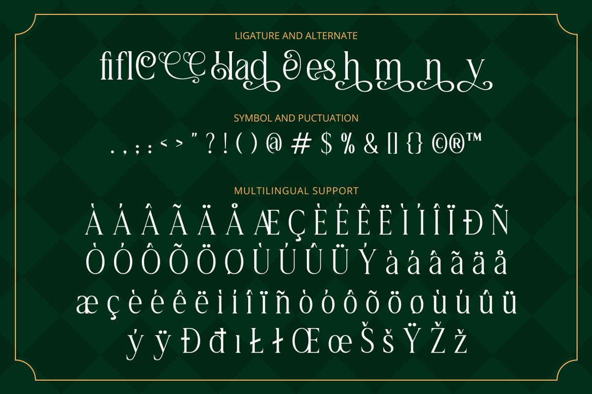 Holly Candle Christmas Font, a Serif Font by Rasio Studio (Photo 4 of 7)