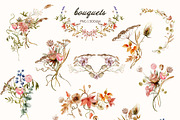 Autumn meadow Watercolor Floral, a Seasonal Illustration by Pattern + watercolor (Thumbnail 7 of 14)