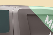 Mini Van Mockup - 6 views, an Advertising Mockup by Illusiongraphic (Thumbnail 14 of 20)