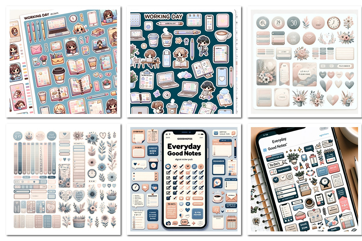 ChatGPT Prompts for Planner Sticker, a Graphic by AtacanDigital (Photo 3 of 6)
