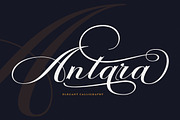 Antara Script, a Script Font by Has_rizal (Thumbnail 1 of 11)