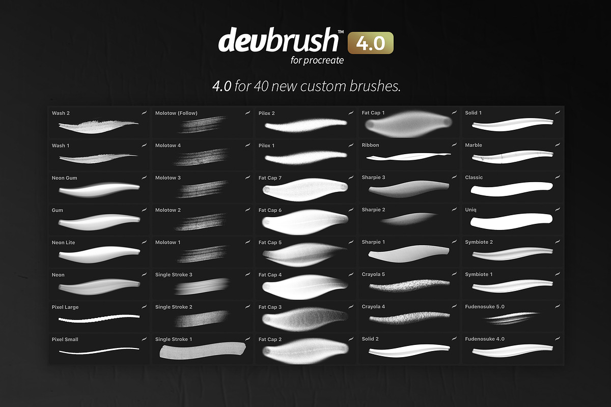 DevBrush 4.0 for Procreate preview 2