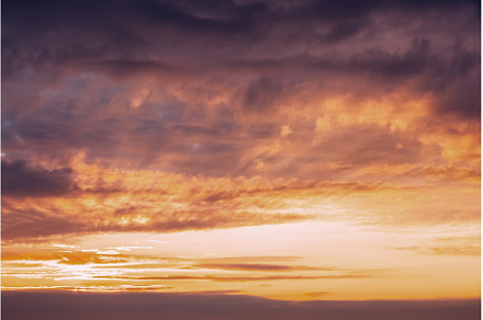 Sunrise Sunset Sky. Bright Dramatic, a Nature Photo by Our Amazing World
