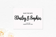 Farmhouse Script, a Script Font by Bosstype Studio (Thumbnail 5 of 7)