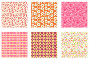Pink Lemon Digital Paper, a Texture Illustration by Designworld (Thumbnail 2 of 5)