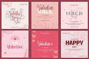 Canva instagram Valentine Template, a Social Media Template by illycreative (Thumbnail 3 of 5)