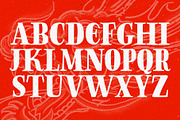 Golden Dragon - Hand-drawn Serif, a Serif Font by HipFonts (Thumbnail 3 of 10)