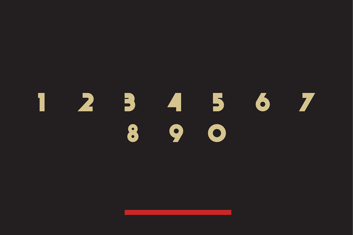 TLDGarde Font preview 3