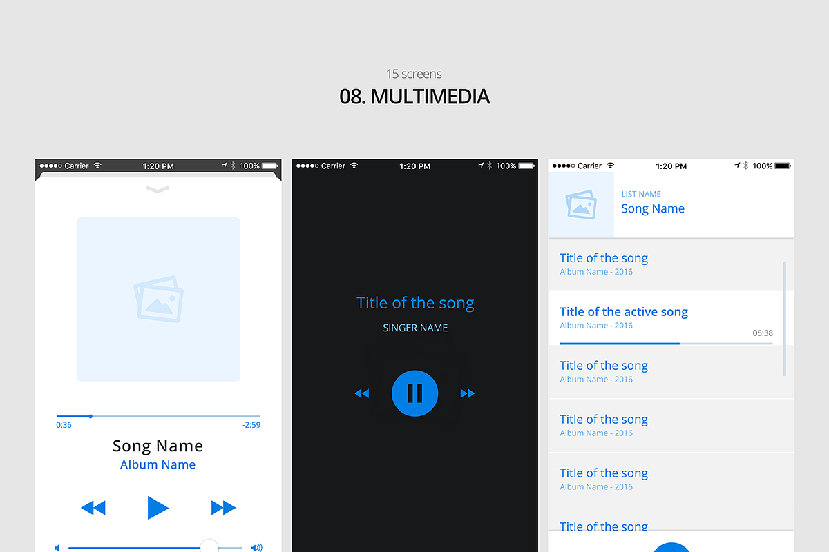 molo Mobile Wireframe Kit, a Wireframe Template by CreativesCastle (Photo 12 of 14)
