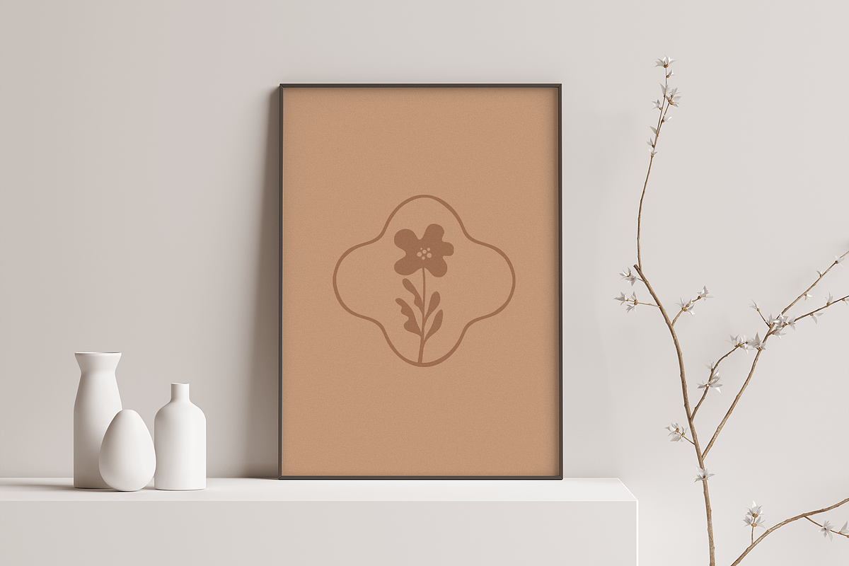 Birds and flowers - vector elements, a Background Graphic by venimo (Photo 4 of 6)
