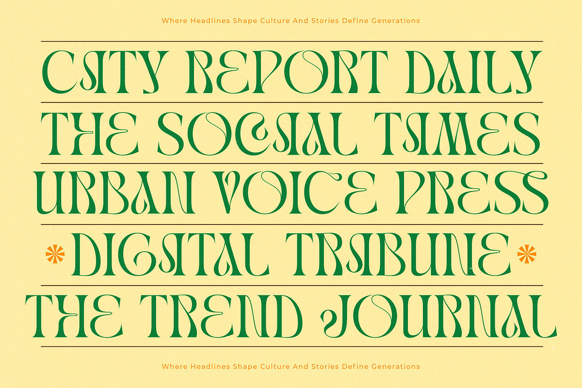 Midnight Modern Display Serif, a Serif Font by timelesstype.co (Photo 12 of 20)