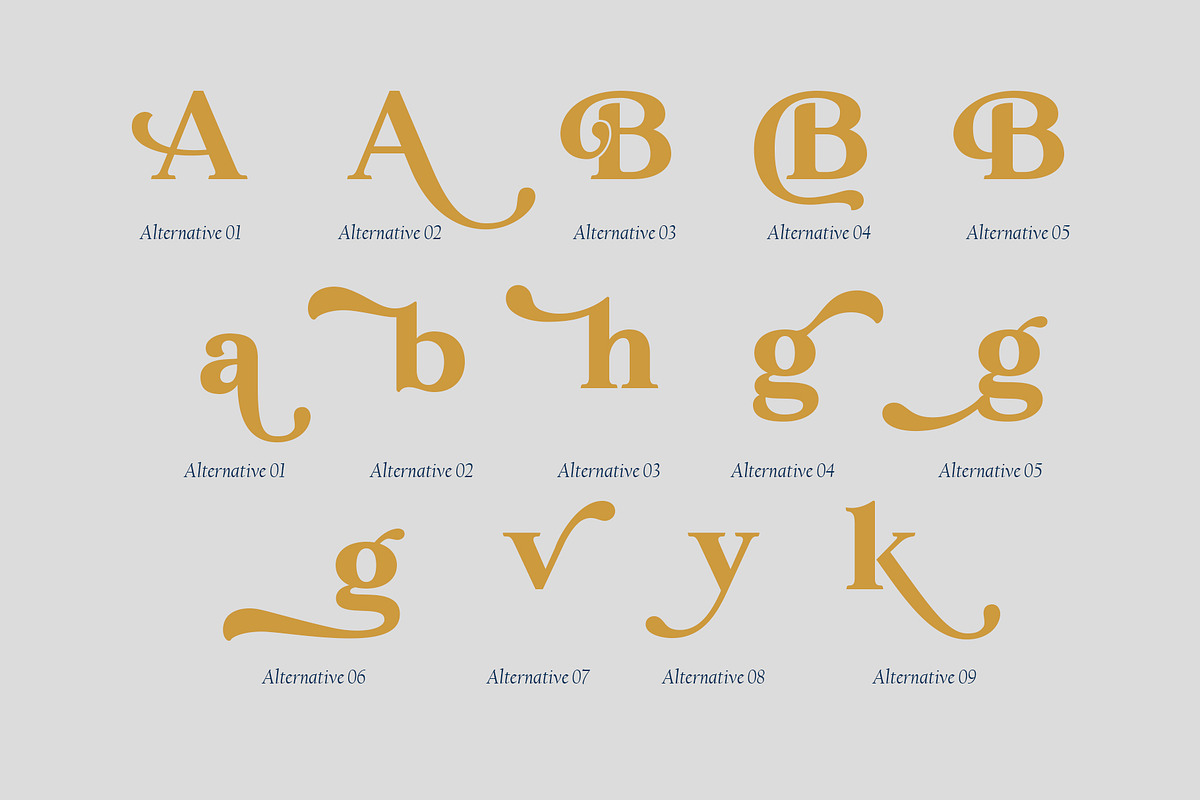 Grande Heritage, a Serif Font by Godbless Studio (Photo 17 of 19)