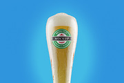 Realistic Beer Cup Mock-up, a Print Template by Propex (Thumbnail 6 of 14)