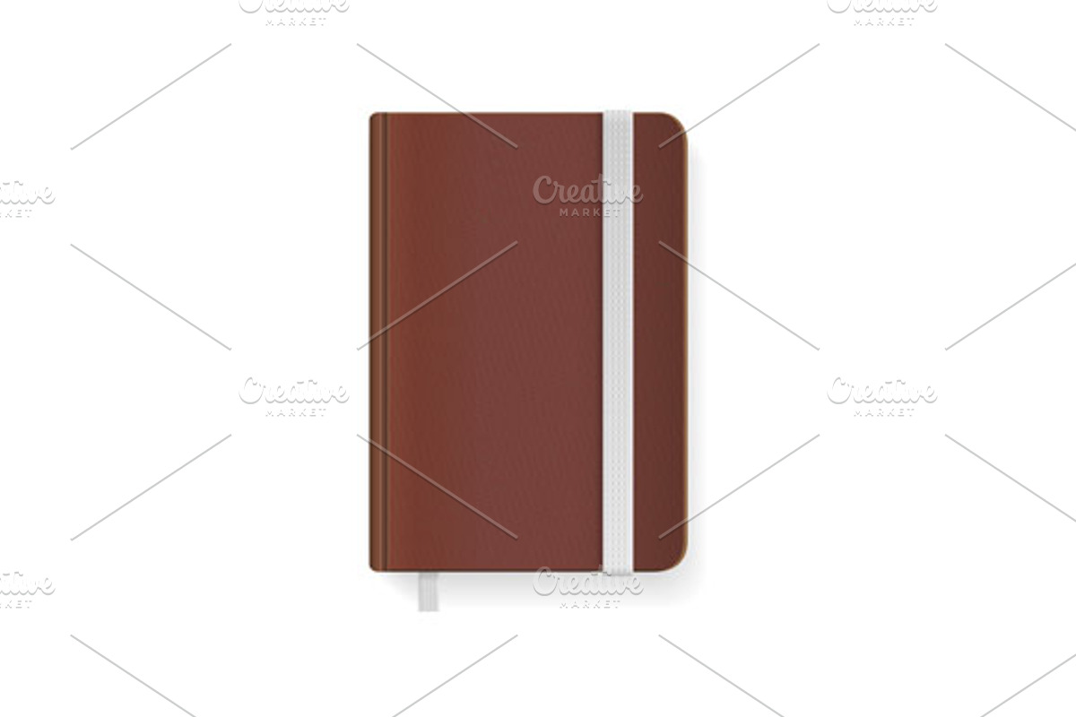 Blank Copybook Template Set. Vector, an Object Graphic by Vector and Templates (Photo 2 of 3)