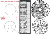 Spring collection - Pattern brushes, a Brush Add-On by MM Studio (Thumbnail 3 of 12)