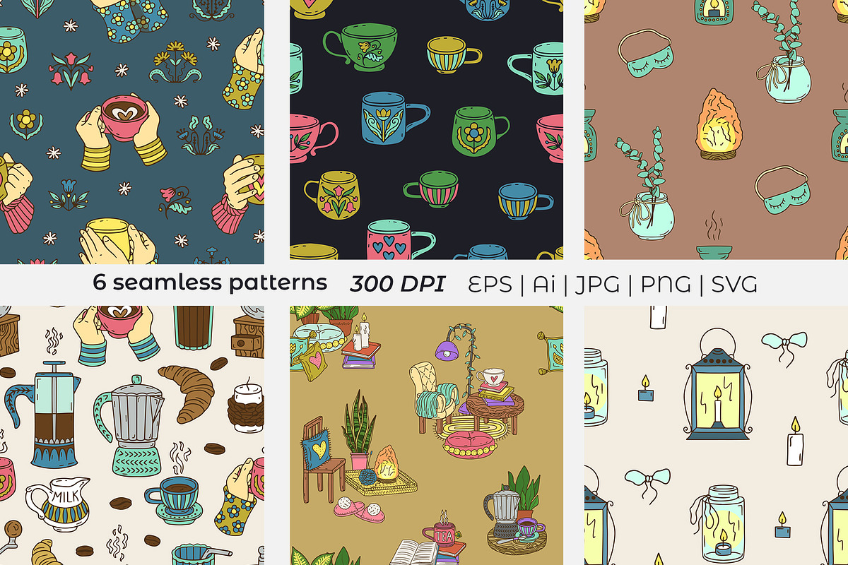 Cozy Home Hygge Scene Creator Bundle, an Object Graphic by Rose Design (Photo 12 of 17)