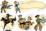 RTRO Country Western 1, an Illustration by RTRO Stock (Thumbnail 2 of 5)