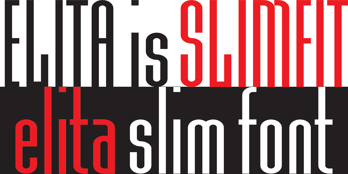 Elita, a Sans Serif Font by Wiescher-Design (Photo 3 of 10)