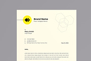 Letterhead Template, a Stationery Template by MightyDesign (Thumbnail 2 of 8)