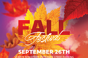 Autumn Fall Flyer Template, a Flyer Template by Hotpin (Thumbnail 2 of 2)