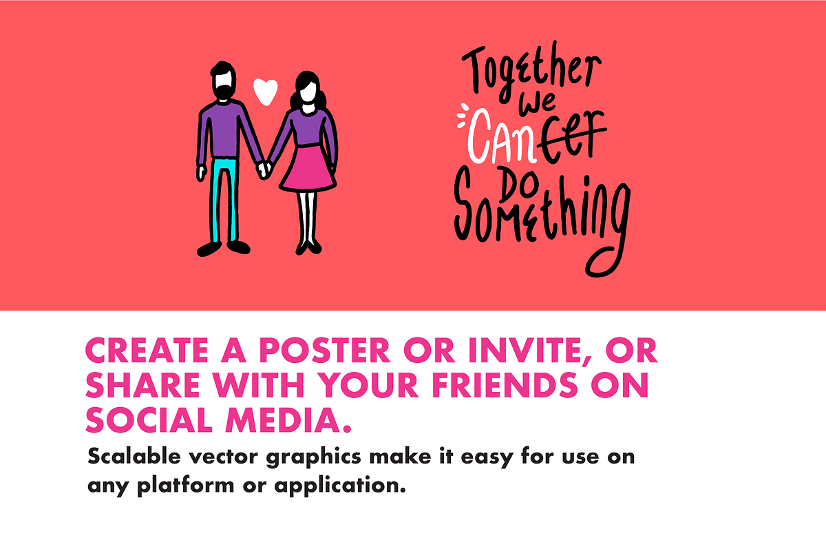 15 World Cancer Day Icons, an Illustration by Hello Mister Frank (Photo 4 of 4)