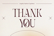 Argaka Fashion - Modern Serif, a Serif Font by Nirmana Visual (Thumbnail 10 of 10)