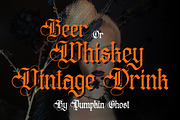 Distropiax - Modern Blackletter Font, a Blackletter Font by Dhabee (Thumbnail 9 of 15)