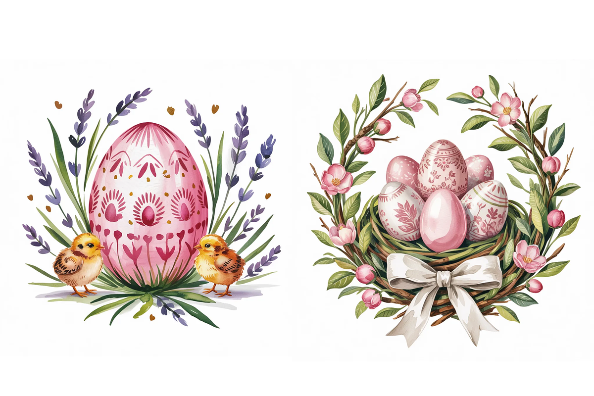 Prompt for Easter Day Clipart, a Graphic by Milano Creative (Photo 3 of 4)