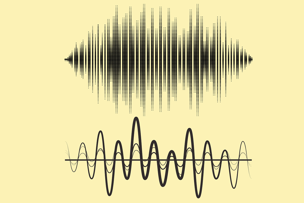 Sound Waves Set, an Object Graphic by Everything for 6$ (Photo 2 of 4)