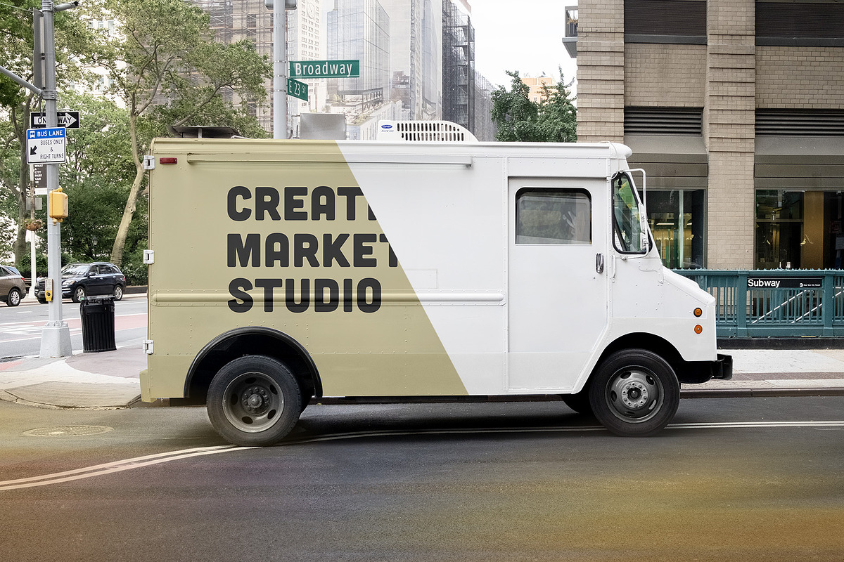 Vehicle Wrap Photoshop Template, a Mockup by SUH-NY (Photo 8 of 14)